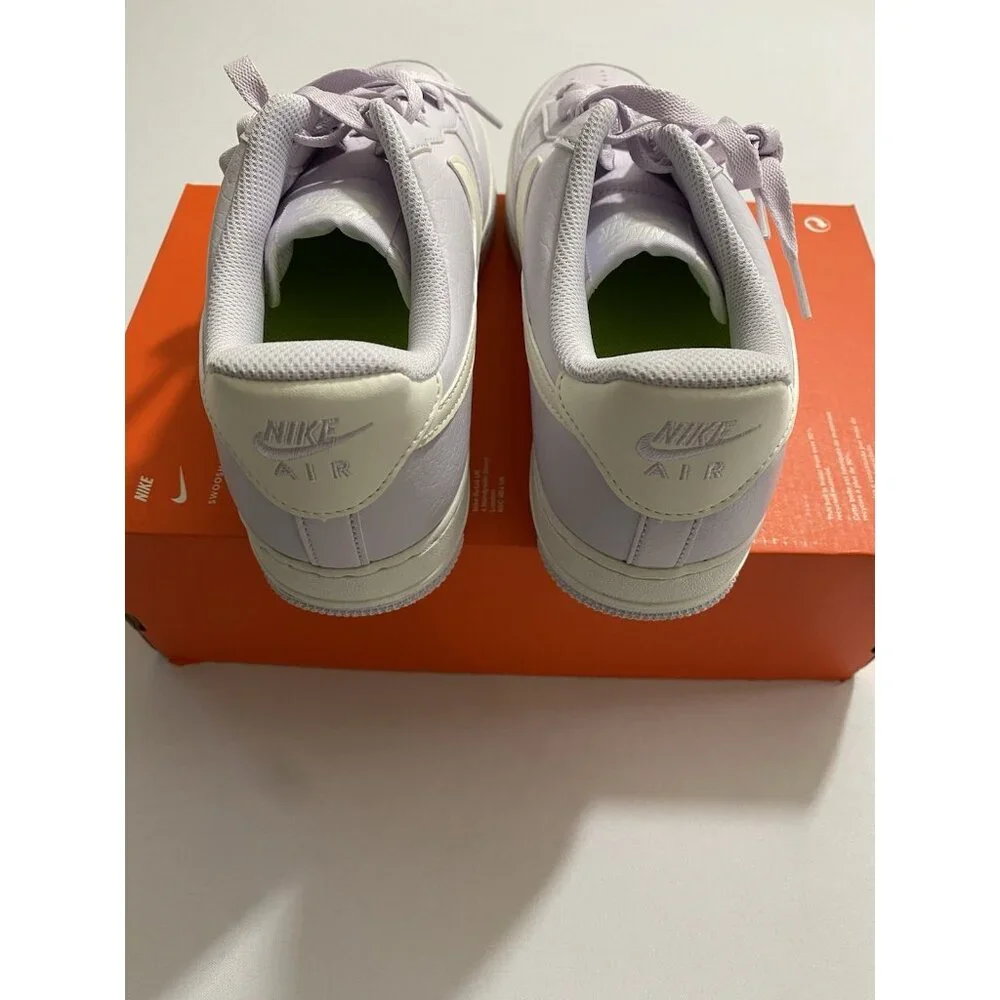 New Women’s Size 10 -Nike Air Force 1 '07 SE Next Nature Barely Grape DV3808 500 - Picture 8 of 10